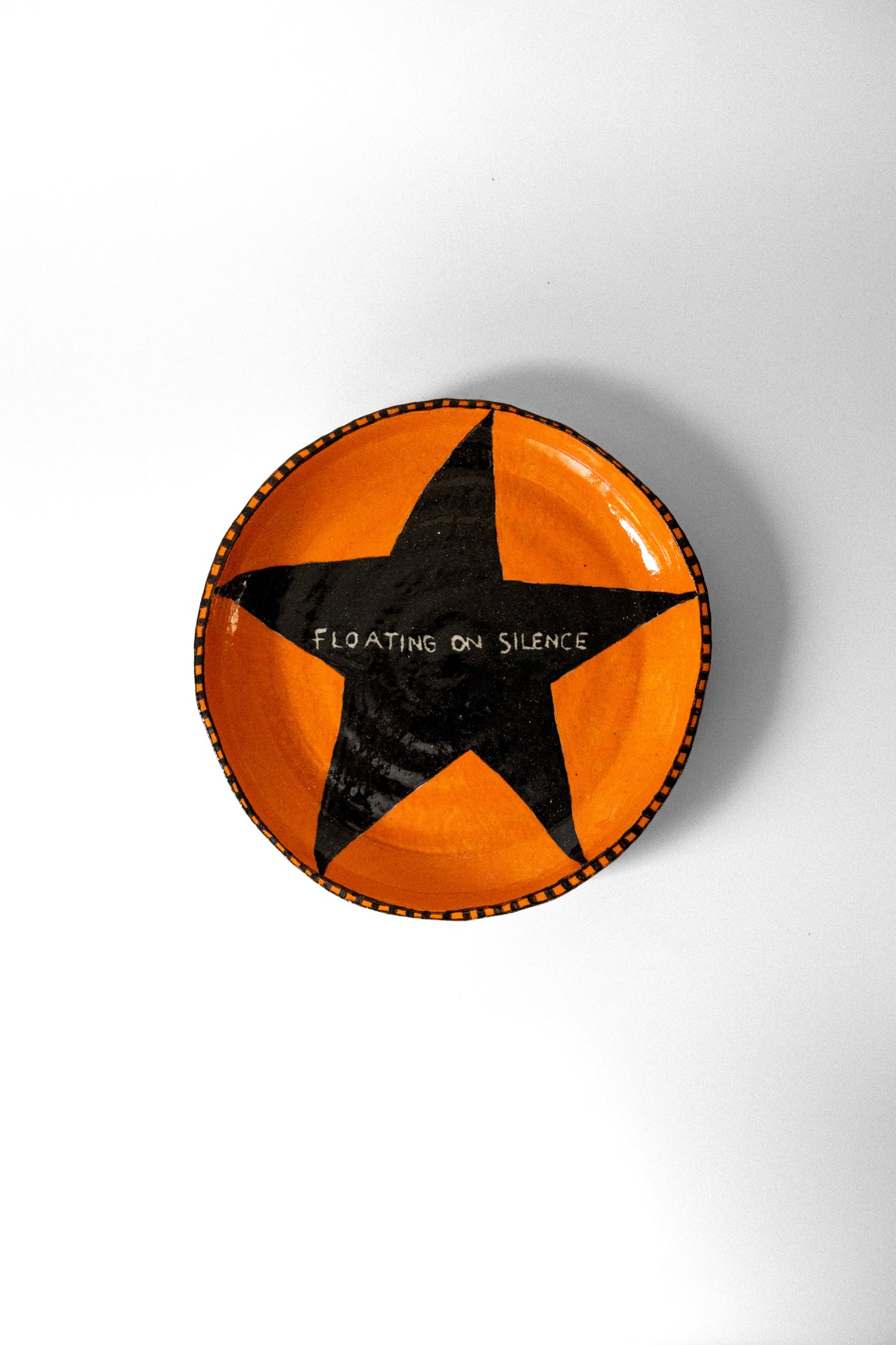 "Floating On Silence" Plate