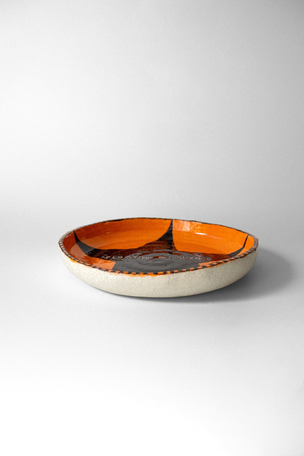 "Floating On Silence" Plate